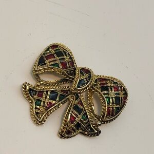 Rare Butler and Wilson tartan Brooch